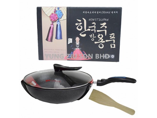 32CM KOREAN SINGLE HANDLE WOK